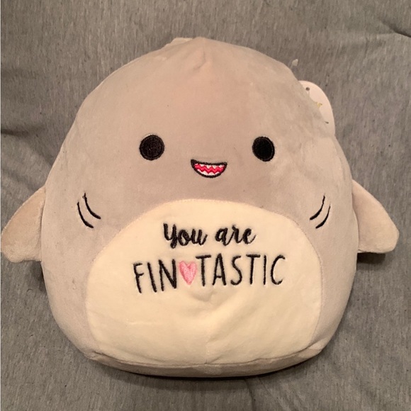Squishmallows Other - Nwt Gordon Valentine’s Day you are fintastic squishmallow